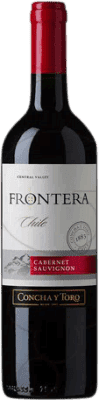 5,95 € Spedizione Gratuita | Vino rosso Concha y Toro Frontera Chile Cabernet Sauvignon Bottiglia 75 cl