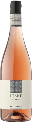 7,95 € Spedizione Gratuita | Vino rosato Edetària I Tant Giovane D.O. Terra Alta Catalogna Spagna Grenache Bottiglia 75 cl