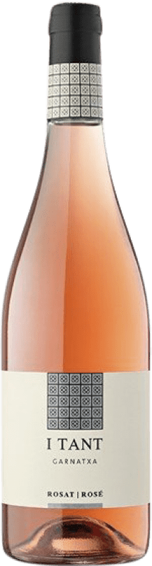 11,95 € Free Shipping | Rosé wine Edetària I Tant Joven D.O. Terra Alta Catalonia Spain Grenache Bottle 75 cl