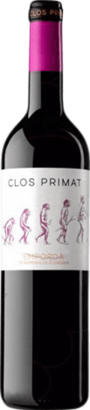 5,95 € Free Shipping | Red wine Oliveda Clos Primat Negre Joven D.O. Empordà Catalonia Spain Tempranillo, Grenache, Cabernet Sauvignon Bottle 75 cl