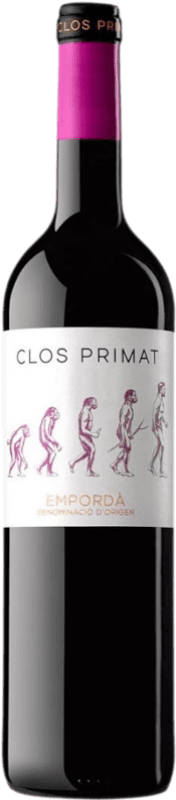 3,95 € Envio grátis | Vinho tinto Oliveda Clos Primat Negre Jovem D.O. Empordà Catalunha Espanha Tempranillo, Grenache, Cabernet Sauvignon Garrafa 75 cl