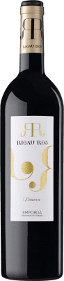 8,95 € Free Shipping | Red wine Oliveda Rigau Ros Negre Aged D.O. Empordà Catalonia Spain Tempranillo, Grenache, Cabernet Sauvignon Bottle 75 cl