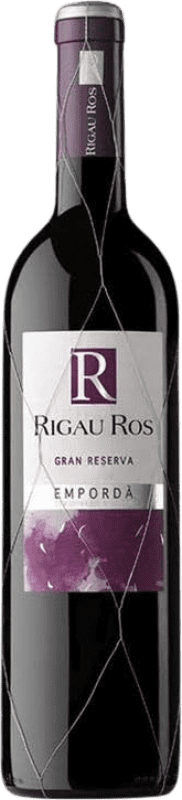 12,95 € Free Shipping | Red wine Oliveda Rigau Ros Negre Grand Reserve D.O. Empordà Catalonia Spain Tempranillo, Grenache, Cabernet Sauvignon Bottle 75 cl