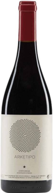 24,95 € Free Shipping | Red Wine Sota els Àngels Arketipo Crianza — Aged D.O. Empordà Catalonia Spain Merlot, Syrah — Shiraz, Mazuelo, Cariñena — Carignan Bottle 75 cl