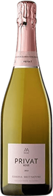 15,95 € 送料無料 | ロゼスパークリングワイン Alta Alella Privat Rose ブルットの自然 若い D.O. Cava カタロニア スペイン ボトル 75 cl