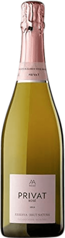 17,95 € Kostenloser Versand | Rosé Sekt Alta Alella Privat Brut Nature Rosé Jung D.O. Cava Katalonien Spanien Flasche 75 cl