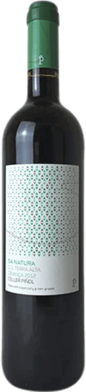 14,95 € Free Shipping | Red wine Piñol Sa Natura Aged D.O. Terra Alta Catalonia Spain Merlot, Syrah, Mazuelo, Carignan, Petit Verdot Bottle 75 cl