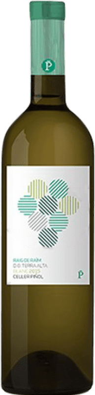 8,95 € Spedizione Gratuita | Vino bianco Piñol Raig de Raïm Giovane D.O. Terra Alta Catalogna Spagna Grenache Bianca, Macabeo Bottiglia 75 cl