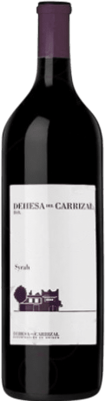 21,95 € Free Shipping | Red wine Dehesa del Carrizal Aged D.O.P. Vino de Pago Dehesa del Carrizal Castilla la Mancha y Madrid Spain Syrah Magnum Bottle 1,5 L