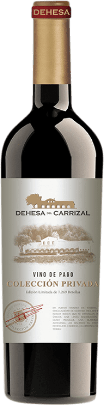 28,95 € 免费送货 | 红酒 Dehesa del Carrizal Colección Privada 岁 D.O.P. Vino de Pago Dehesa del Carrizal Castilla la Mancha y Madrid 西班牙 Merlot, Syrah, Cabernet Sauvignon, Petit Verdot 瓶子 Magnum 1,5 L