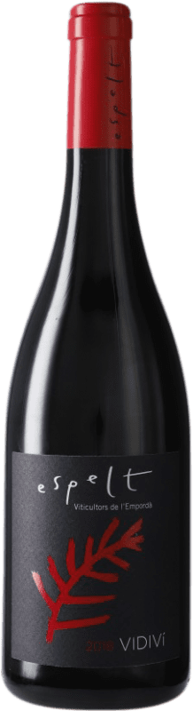 9,95 € 免费送货 | 红酒 Espelt Vidivi 岁 D.O. Empordà 加泰罗尼亚 西班牙 Merlot, Grenache 瓶子 Medium 50 cl