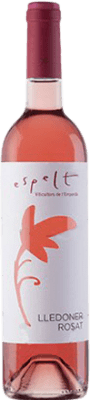 5,95 € Free Shipping | Rosé wine Espelt Lledoner Joven D.O. Empordà Catalonia Spain Grenache Half Bottle 50 cl