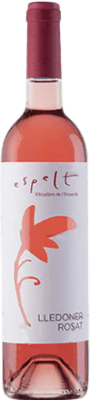 4,95 € Envio grátis | Vinho Rosé Espelt Lledoner Rosé Jovem D.O. Empordà Catalunha Espanha Garnacha — Grenache Garrafa Medium 50 cl