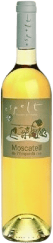 9,95 € Envio grátis | Vinho Generoso Fortificado Espelt D.O. Empordà Catalunha Espanha Moscato 75 cl