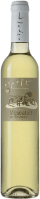 10,95 € Envío gratis | Vino Dulce Espelt D.O. Empordà Cataluña España Moscatel Botella Medium 50 cl
