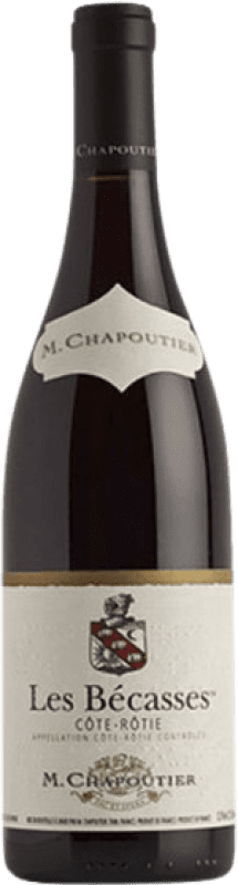 91,95 € Free Shipping | Red wine Chapoutier Les Bécasses A.O.C. Côte-Rôtie France Syrah Bottle 75 cl