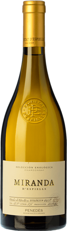 13,95 € 免费送货 | 白酒 Juvé y Camps Miranda d'Espiells 岁 D.O. Penedès 加泰罗尼亚 西班牙 Chardonnay 瓶子 75 cl