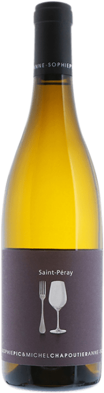 42,95 € Kostenloser Versand | Weißwein Michel Chapoutier Anne Sophie Pic A.O.C. Saint-Péray Frankreich Marsanne Flasche 75 cl