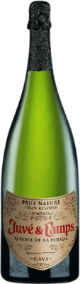 45,95 € Spedizione Gratuita | Spumante bianco Juvé y Camps Reserva Familiar Brut Nature Riserva D.O. Cava Catalogna Spagna Macabeo, Xarel·lo, Parellada Bottiglia Magnum 1,5 L