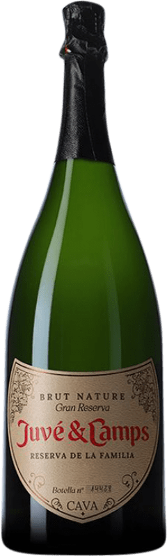 55,95 € Envoi gratuit | Vin Mousseux Blanc Juvé y Camps Brut Nature Réserve Familiale D.O. Cava Catalogne Espagne Macabeo — Macabeu, Xarel·lo, Parellada Bouteille Magnum 1,5 L