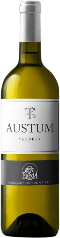 8,95 € Free Shipping | White Wine Tionio Austum Young D.O. Rueda Castilla y León Spain Verdejo 75 cl