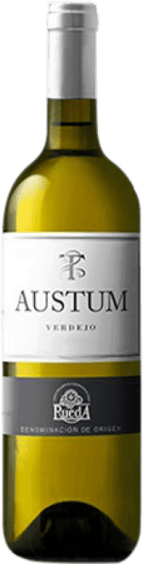 16,95 € 免费送货 | 白酒 Tionio Austum 年轻的 D.O. Rueda 卡斯蒂利亚莱昂 西班牙 Verdejo 瓶子 Magnum 1,5 L