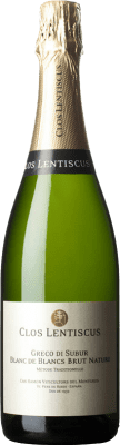 21,95 € Бесплатная доставка | Белое игристое вино Clos Lentiscus Brut Nature — Брют Натюр Blanc de Blancs Резерва D.O. Penedès Каталония Испания Malvasia — Мальвасия 75 cl