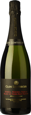 23,95 € Free Shipping | White Sparkling Wine Clos Lentiscus Brut Nature Family Reserve D.O. Penedès Catalonia Spain Sumoll Bottle 75 cl