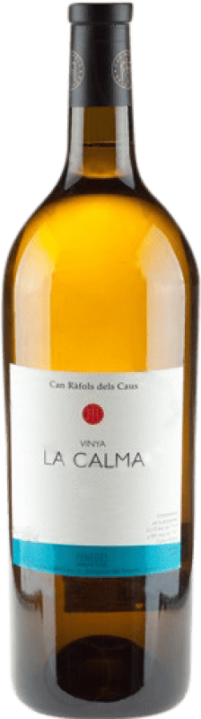 104,95 € Free Shipping | White wine Can Ràfols La Calma Crianza D.O. Penedès Catalonia Spain Chenin White Magnum Bottle 1,5 L