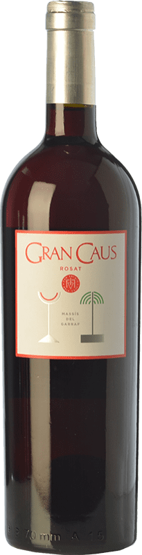 22,95 € 免费送货 | 玫瑰酒 Can Ràfols Gran Caus 年轻的 D.O. Penedès 加泰罗尼亚 西班牙 Merlot 瓶子 75 cl