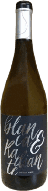 7,95 € Free Shipping | White wine Carlos Valero Heredad Blanca y Radiante Crianza D.O. Campo de Borja Aragon Spain Grenache White Bottle 75 cl