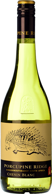 18,95 € Бесплатная доставка | Белое вино Boekenhoutskloof Porcupine Ridge Молодой Южная Африка Chenin White бутылка 75 cl