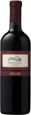 10,95 € Spedizione Gratuita | Vino rosso Cesari Classico Crianza D.O.C. Valpolicella Italia Corvina, Rondinella, Molinara Bottiglia 75 cl