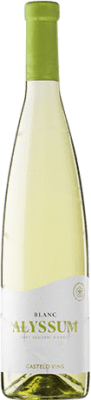 8,95 € Spedizione Gratuita | Vino bianco Pedregosa Alyssum Giovane D.O. Penedès Catalogna Spagna Moscato, Xarel·lo Bottiglia 75 cl