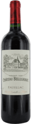 29,95 € Free Shipping | Red wine Château Belgrave Bellegrave Crianza A.O.C. Bordeaux France Merlot, Cabernet Sauvignon Bottle 75 cl