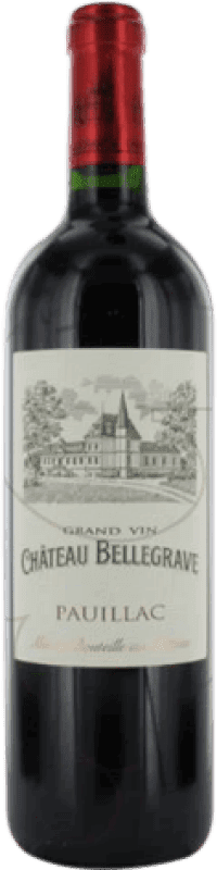 29,95 € Envoi gratuit | Vin rouge Château Belgrave Bellegrave Crianza A.O.C. Bordeaux France Merlot, Cabernet Sauvignon Bouteille 75 cl