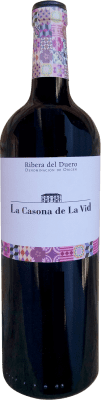 14,95 € Spedizione Gratuita | Vino rosso Lagar de Isilla La Casona de la Vid Crianza D.O. Ribera del Duero Castilla y León Spagna Tempranillo, Merlot, Cabernet Sauvignon Bottiglia 75 cl