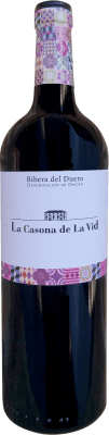 19,95 € Envío gratis | Vino tinto Lagar de Isilla La Casona de la Vid Crianza D.O. Ribera del Duero Castilla y León España Tempranillo, Merlot, Cabernet Sauvignon Botella 75 cl