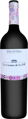16,95 € Envio grátis | Vinho Tinto Lagar de Isilla La Casona de la Vid Crianza D.O. Ribera del Duero Castela e Leão Espanha Tempranillo, Merlot, Cabernet Sauvignon 75 cl