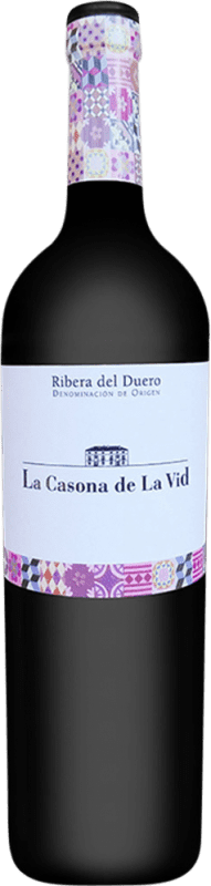16,95 € Бесплатная доставка | Красное вино Lagar de Isilla La Casona de la Vid Crianza — Крианса D.O. Ribera del Duero Кастилия-Леон Испания Tempranillo — Темпранильо, Merlot — Мерло, Cabernet Sauvignon — Каберне Совиньон 75 cl