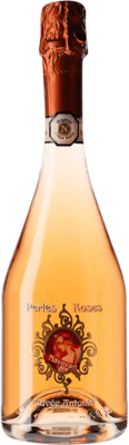 29,95 € Free Shipping | Rosé Sparkling Wine Naveran Perles Roses Brut Young D.O. Cava Catalonia Spain Pinot Noir Bottle 75 cl