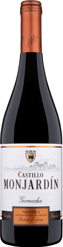 8,95 € Free Shipping | Red Wine Castillo de Monjardín D.O. Navarra Navarre Spain Garnacha — Grenache 75 cl