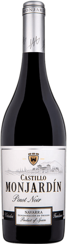 14,95 € Free Shipping | Red wine Castillo de Monjardín El Cerezo D.O. Navarra Navarre Spain Pinot Black Bottle 75 cl