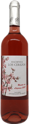 7,95 € Free Shipping | Rosé wine Castillo de Monjardín Finca las Rosas Young D.O. Navarra Navarre Spain Tempranillo, Cabernet Franc Bottle 75 cl