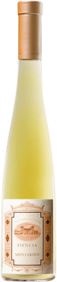 52,95 € Spedizione Gratuita | Vino Bianco Castillo de Monjardín Esencia Monjardin D.O. Navarra Navarra Spagna Chardonnay Mezza Bottiglia 37 cl