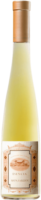 49,95 € Envio grátis | Vinho branco Castillo de Monjardín Esencia de Monjardin D.O. Navarra Navarra Espanha Chardonnay Meia Garrafa 37 cl