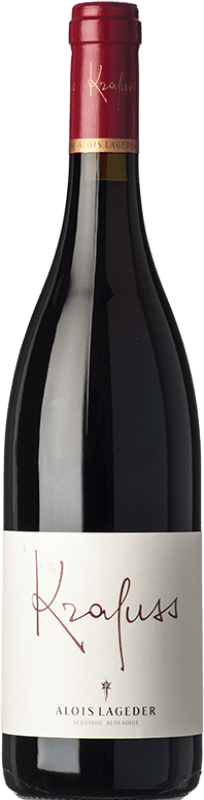 43,95 € Envío gratis | Vino tinto Lageder Krafuss D.O.C. Italia Italia Pinot Negro Botella 75 cl
