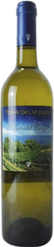 9,95 € Free Shipping | White Wine Torre del Veguer Llum del Canigó Young Catalonia Spain Pinot Noir, Riesling, Müller-Thurgau Bottle 75 cl