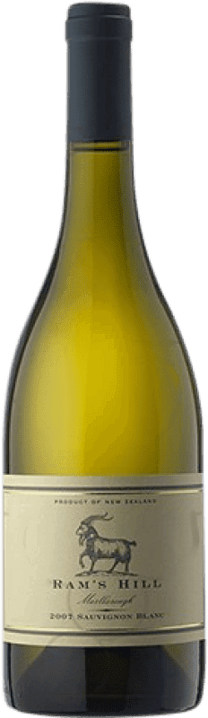 25,95 € Spedizione Gratuita | Vino bianco Campo di Sasso Ram's Hill Crianza Nuova Zelanda Sauvignon Bianca Bottiglia 75 cl