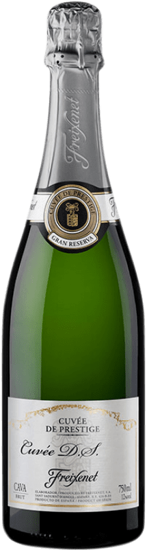 15,95 € 免费送货 | 白起泡酒 Freixenet Cuvée D.S. 香槟 预订 D.O. Cava 加泰罗尼亚 西班牙 Macabeo, Xarel·lo, Parellada 瓶子 75 cl